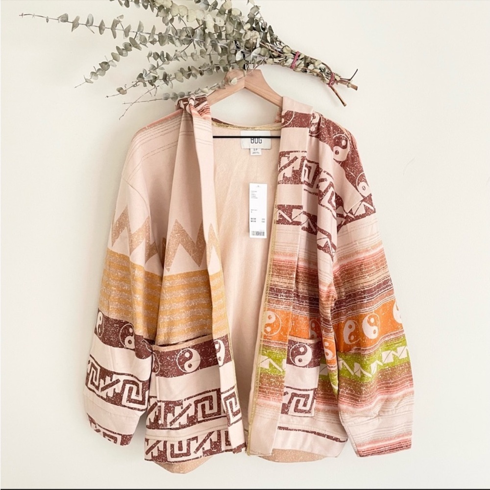BDG Urban Outfitters Delaney Hooded Cardigan S NWT - Picture 7 of 13
